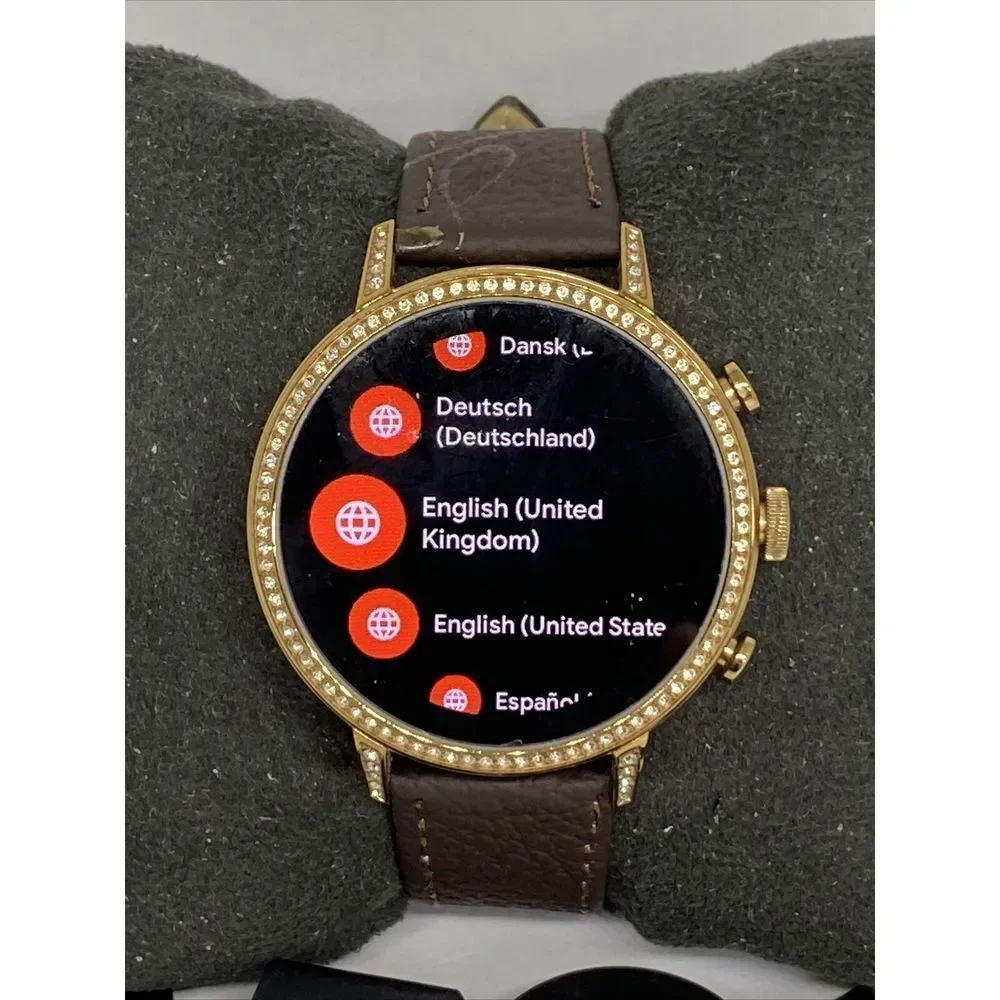 Fossil Gen 4 Authentic Digital Dial Smart Watch Custom Band FTW6015 CO133